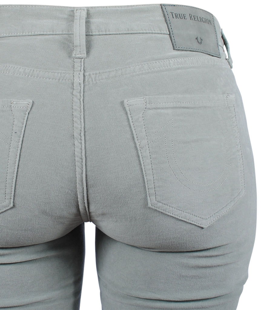 Hose Halle Velvet | hellgrau