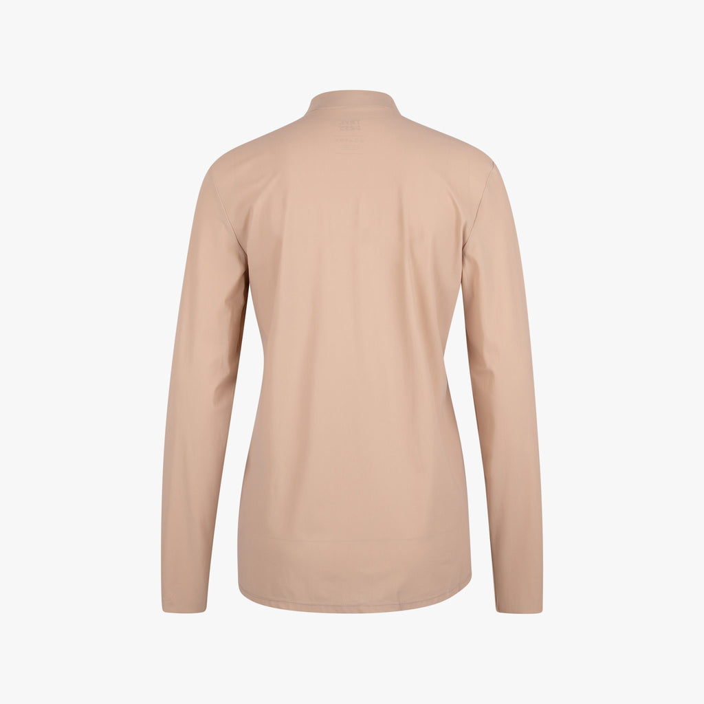 Trvl Drss Hembluse uni | beige