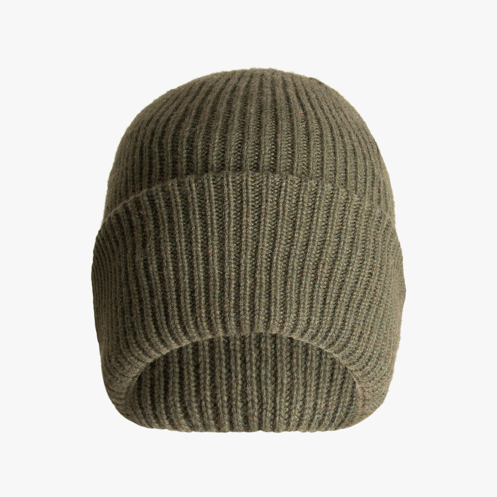 Mütze Umschlag uni | khaki