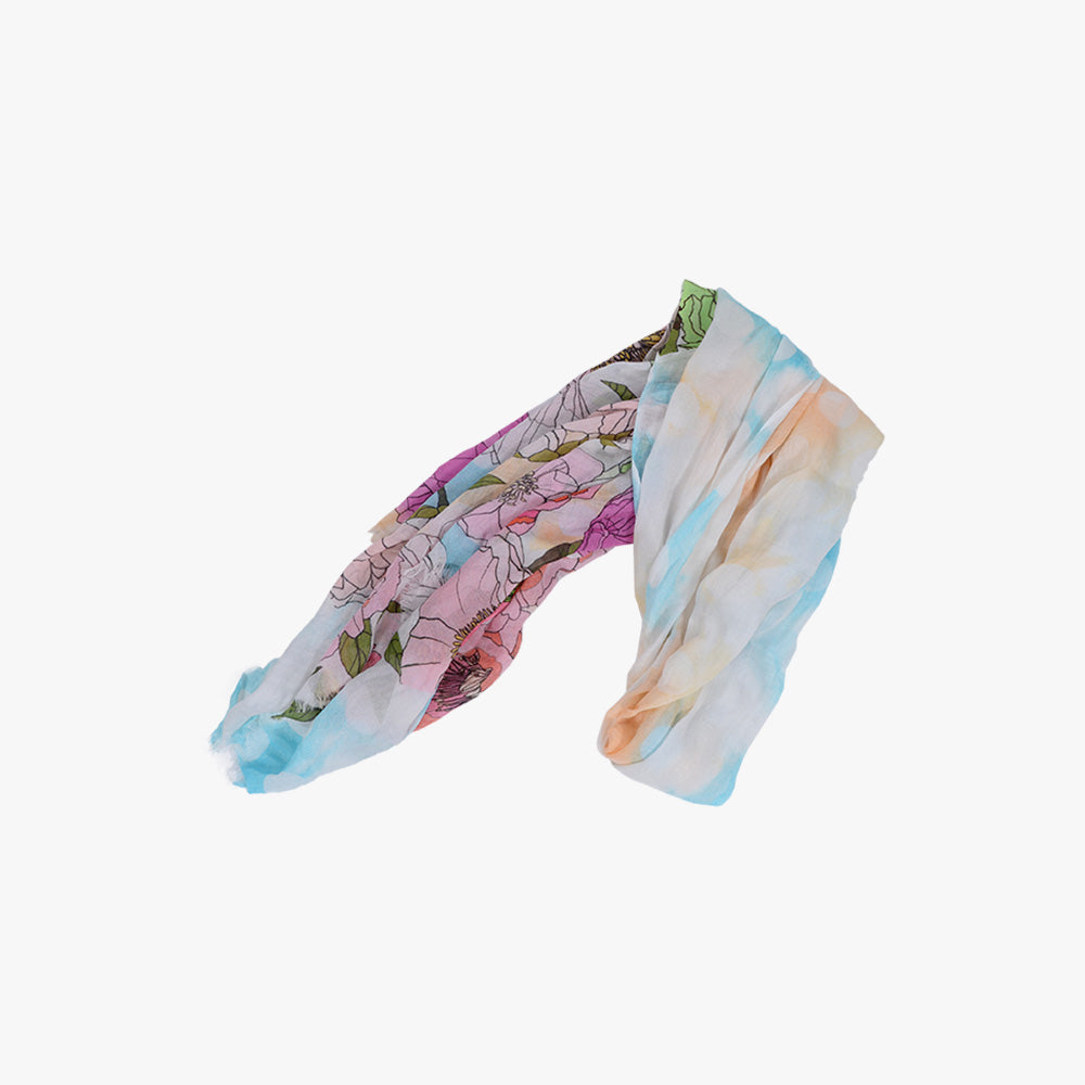 Schal Flowerprint (multicolor, 1-size) | multicolor