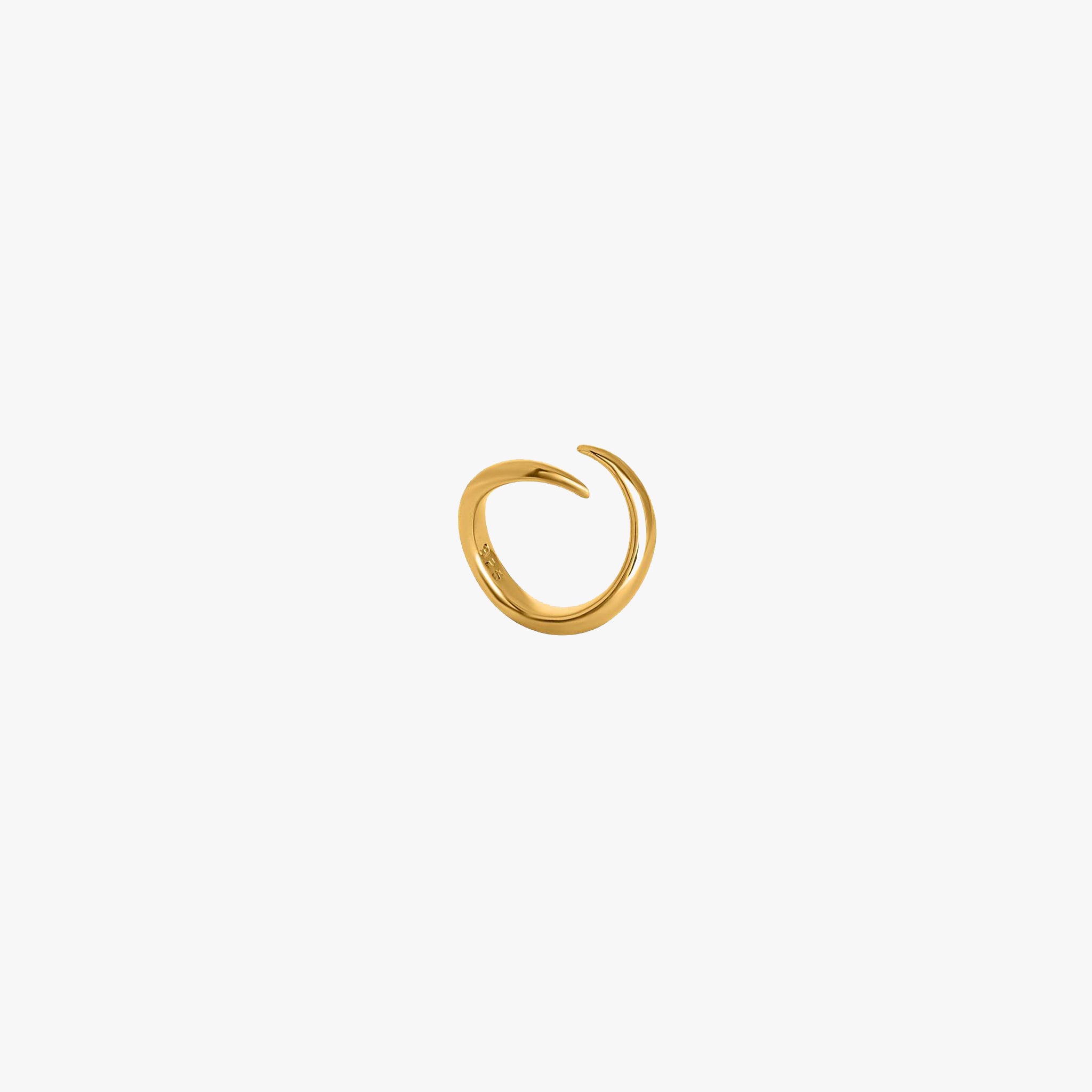 VIKA Clasp Ring | gold