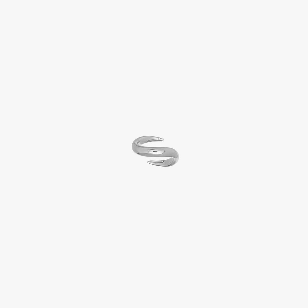 VIKA Clasp Ring | silber