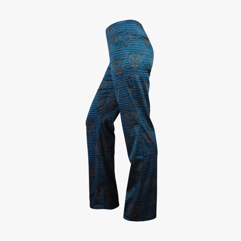 Hose Pascaline Print (petrol, XXS) | petrol
