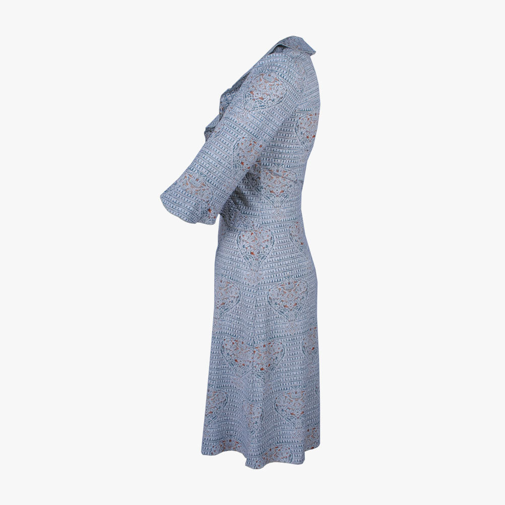 Kleid Fraise Print | offwhite