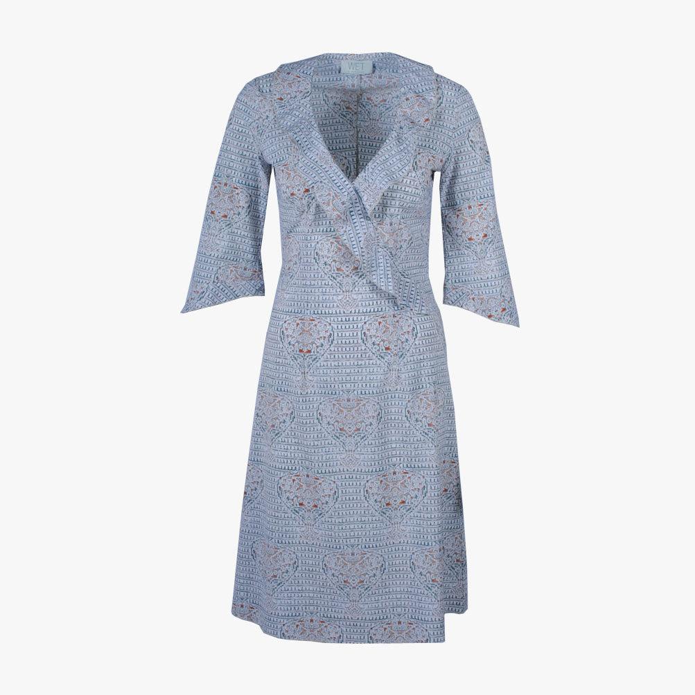 Kleid Fraise Print | offwhite