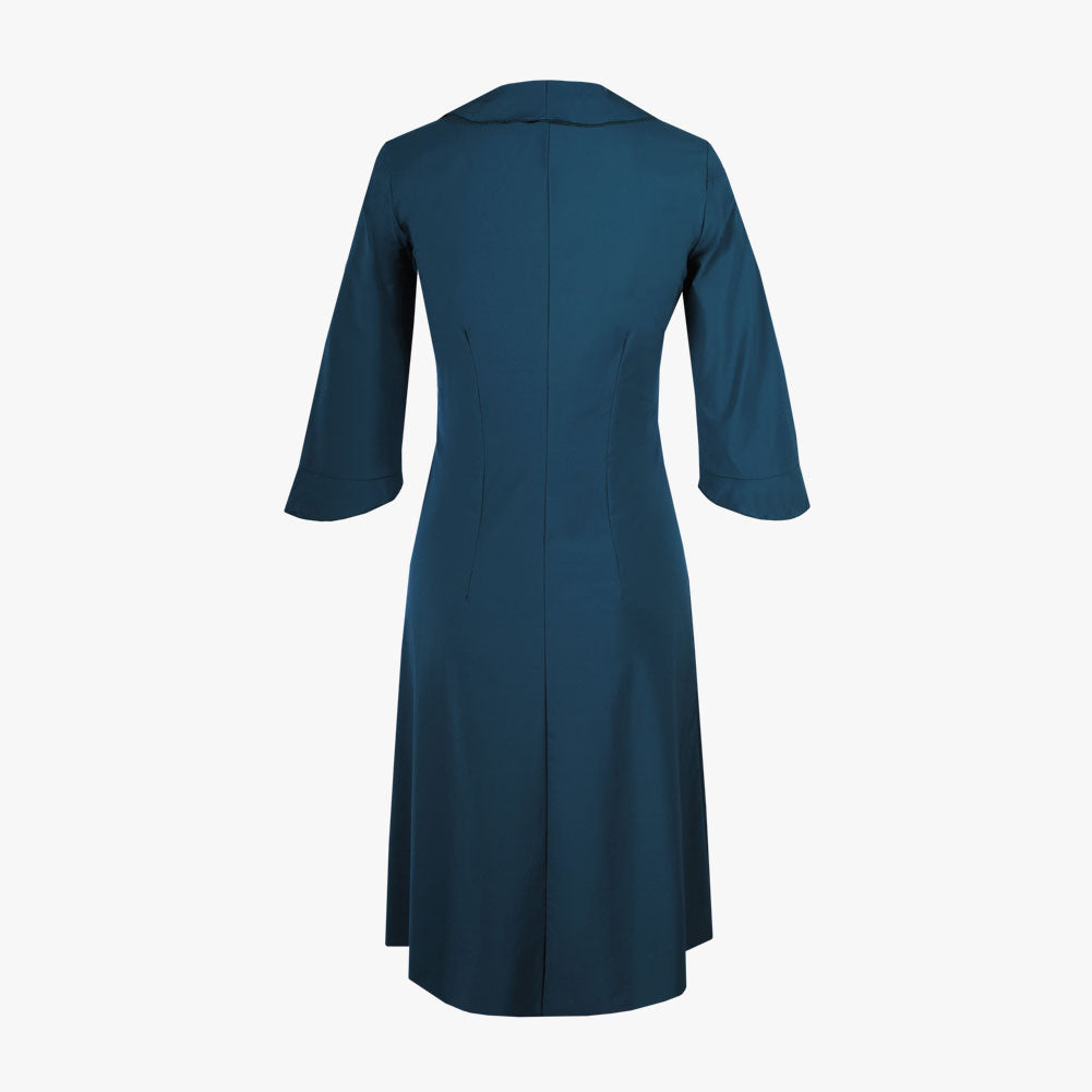 Kleid Fraise uni | dunkelgrün