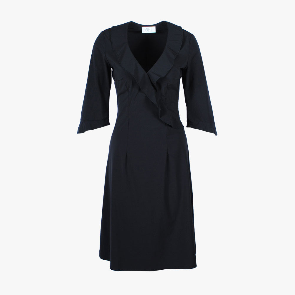 Kleid Fraise uni | schwarz