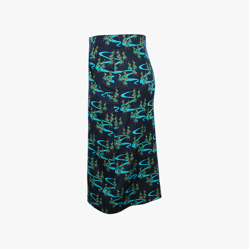 Rock Riviera Print (dunkelblau, XS) | dunkelblau