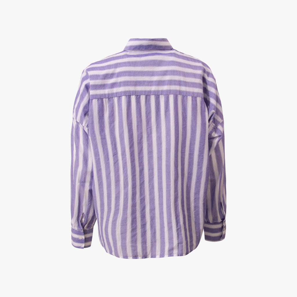 1/1 Bluse STR oversized | lila