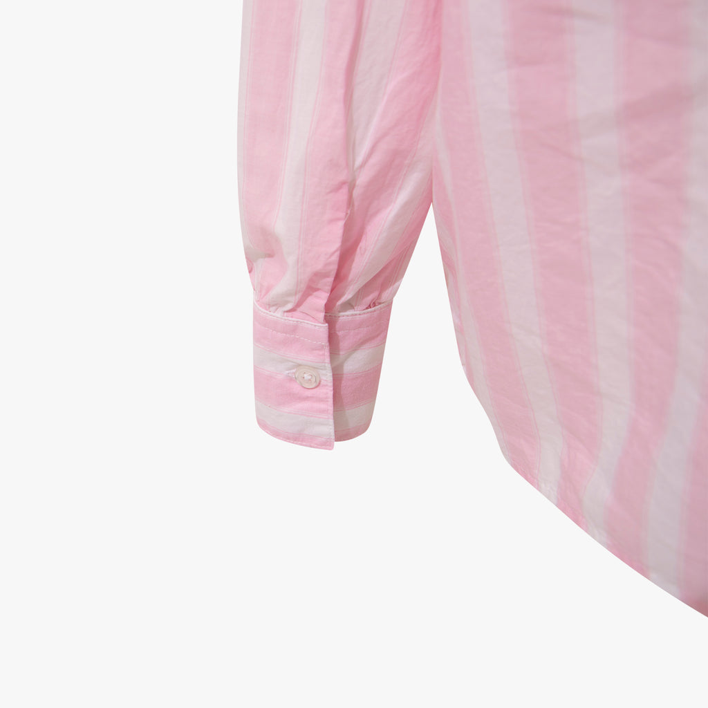 1/1 Bluse STR oversized | rosa