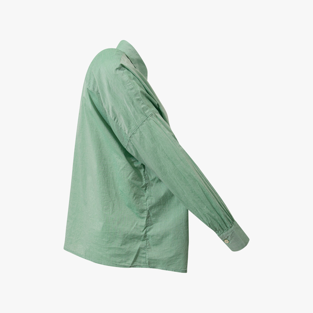 1/1 Bluse oversized uni | grün