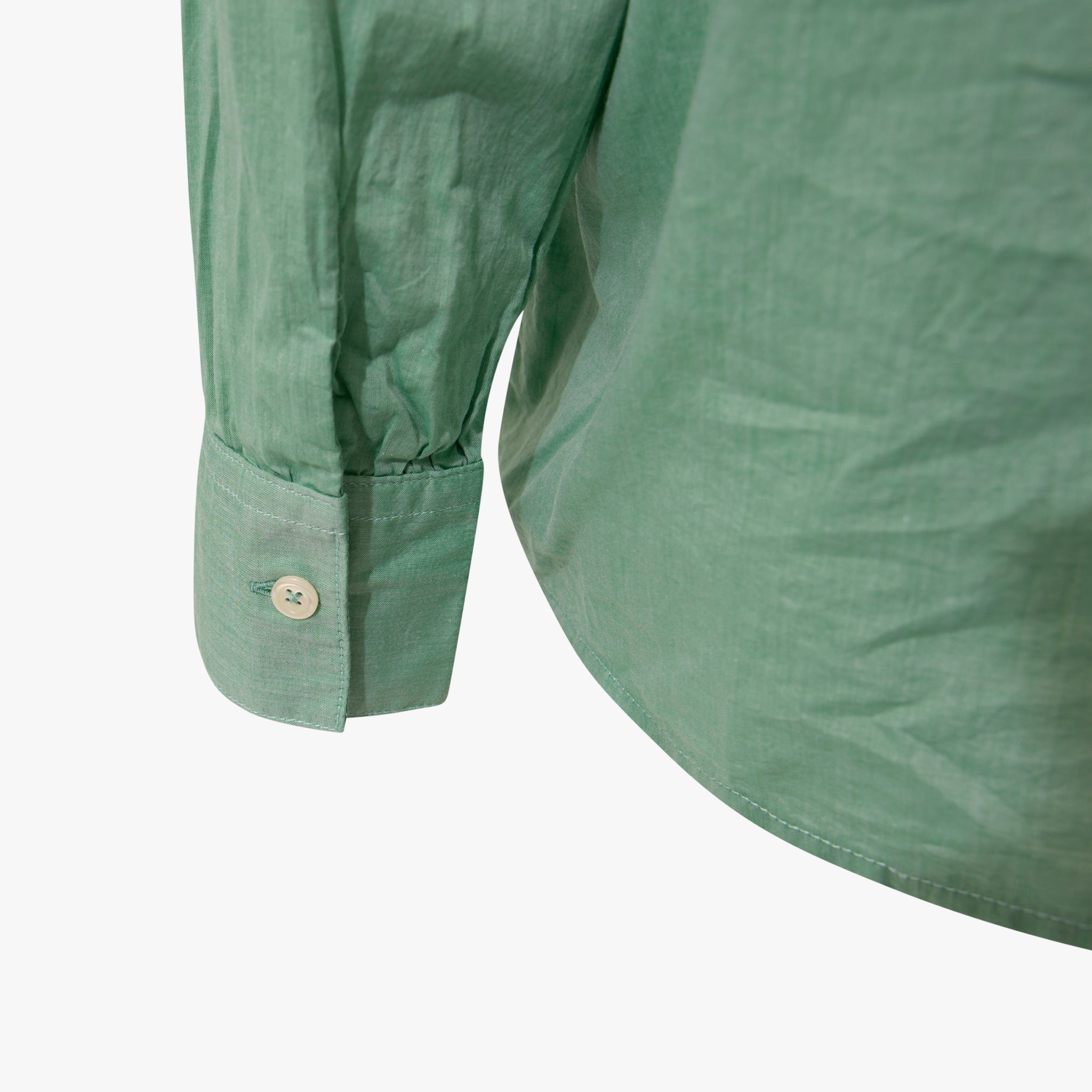 1/1 Bluse oversized uni | grün