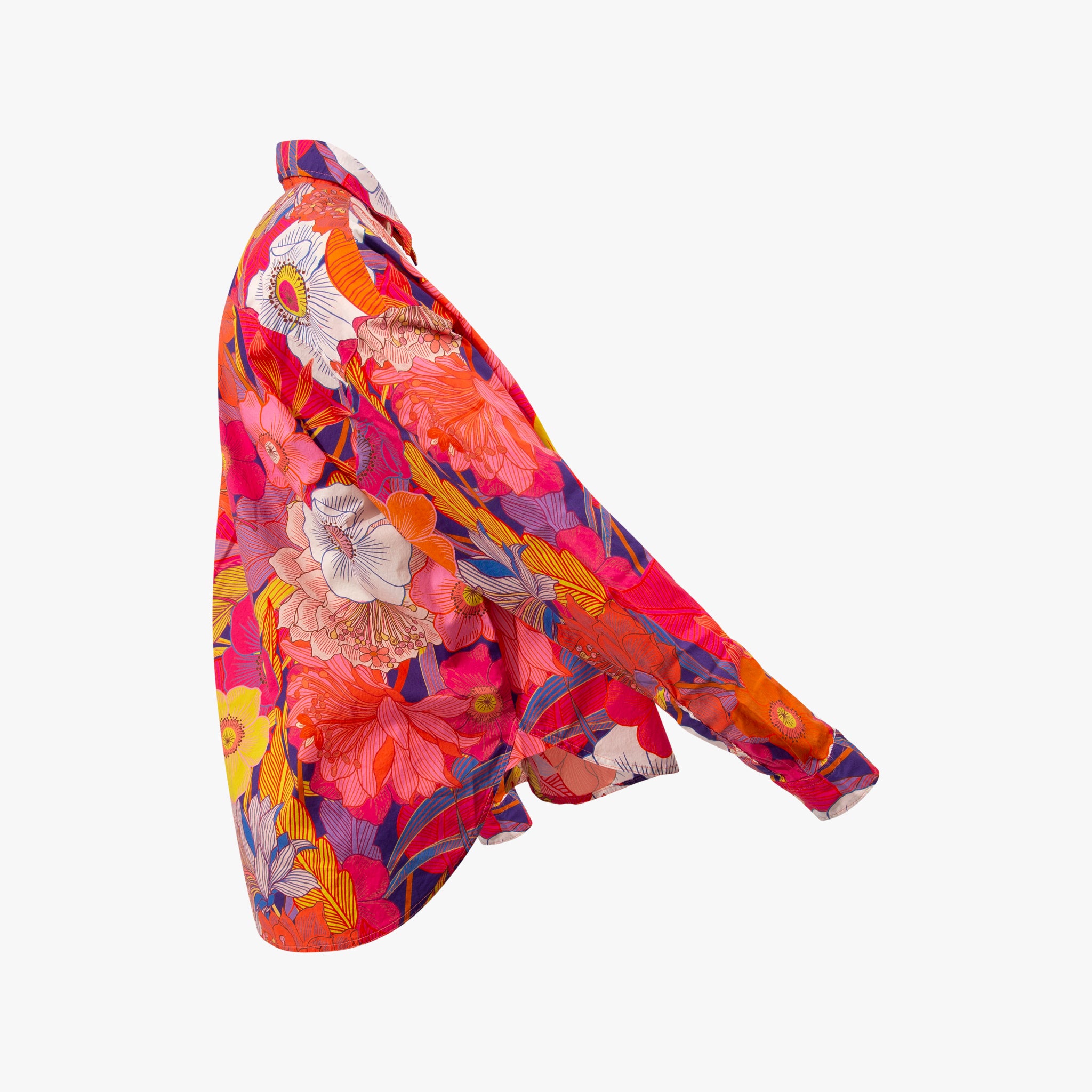 1/1 Bluse Cotton Print | orange