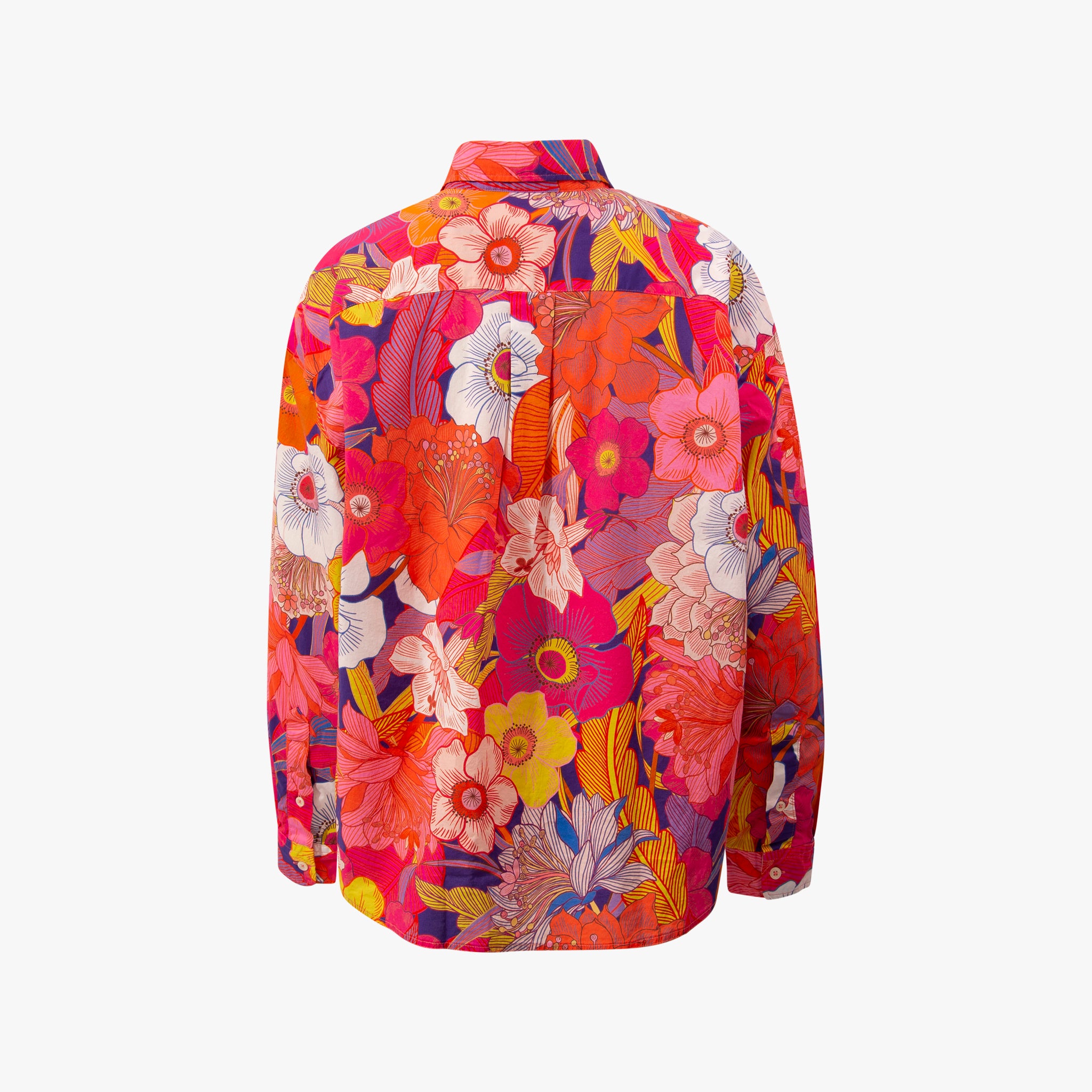 1/1 Bluse Cotton Print | orange
