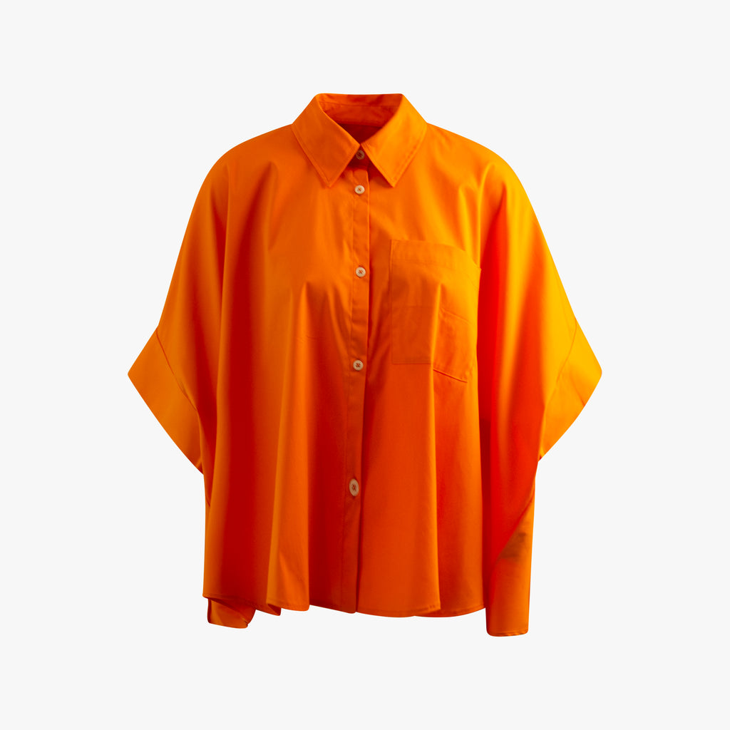 The White Shirt 1/2 Bluse Fashion | orange