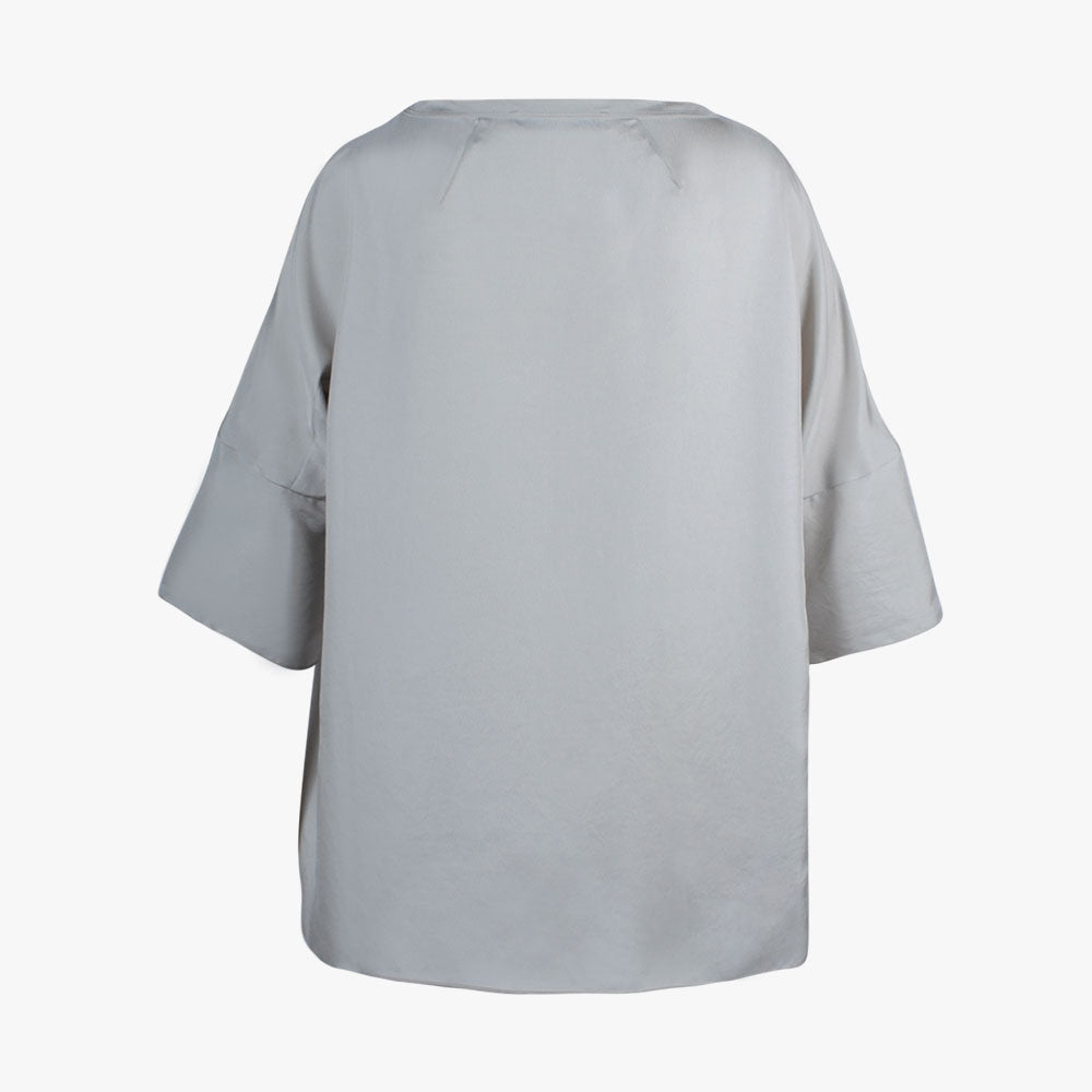 RH-Blusenshirt Twillsatin (creme, XXS) | creme