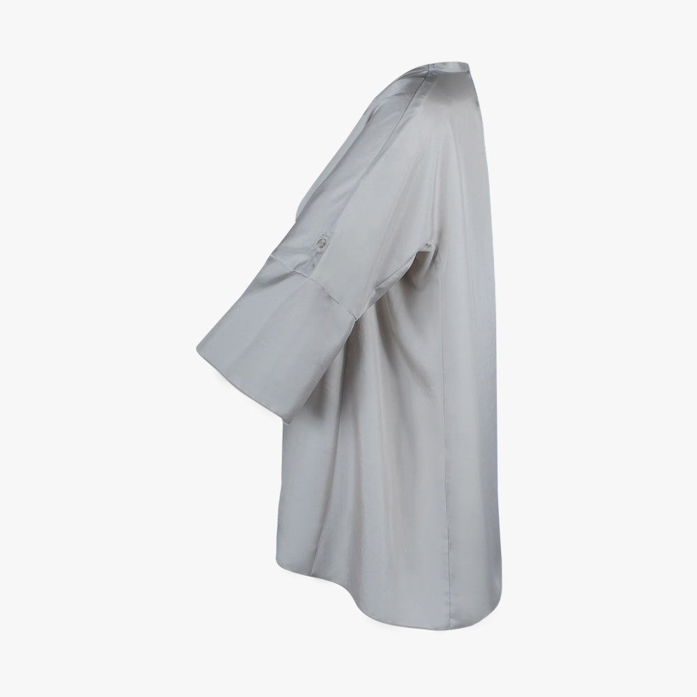 RH-Blusenshirt Twillsatin (creme, XXS) | creme
