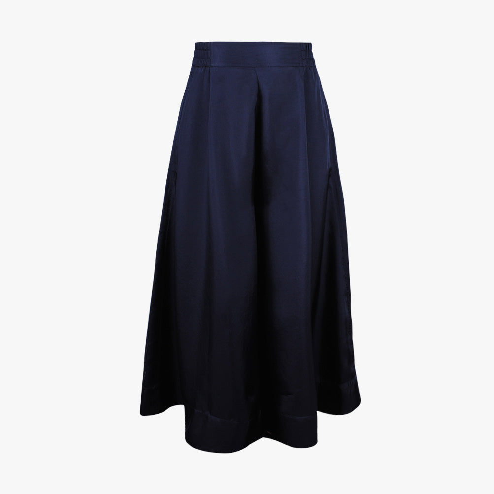 Culotte Twillsatin (dunkelblau, XXS) | dunkelblau