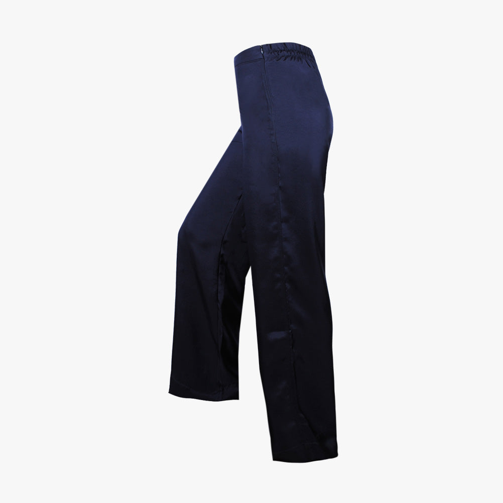 Marlenehose Twillsatin (dunkelblau, XXS) | dunkelblau
