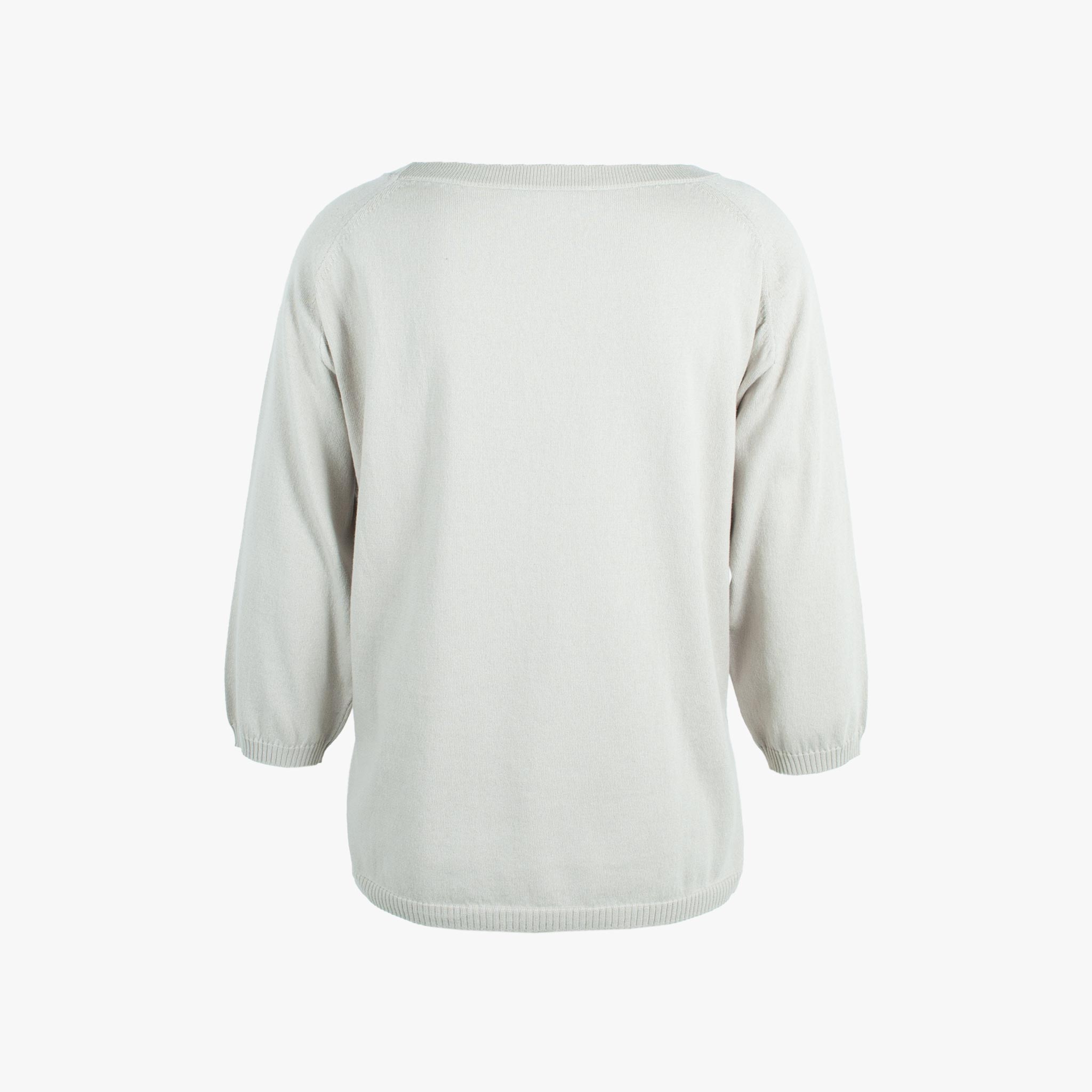 Zenggi Rundhals Pullover | greige