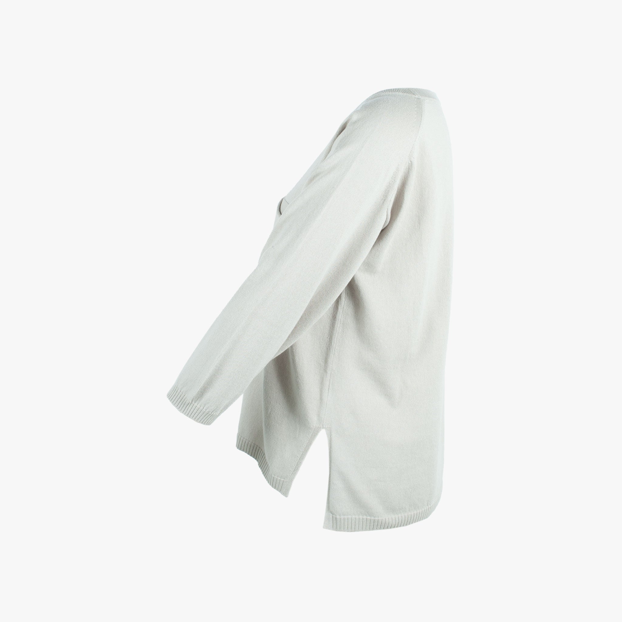 Zenggi Rundhals Pullover | greige