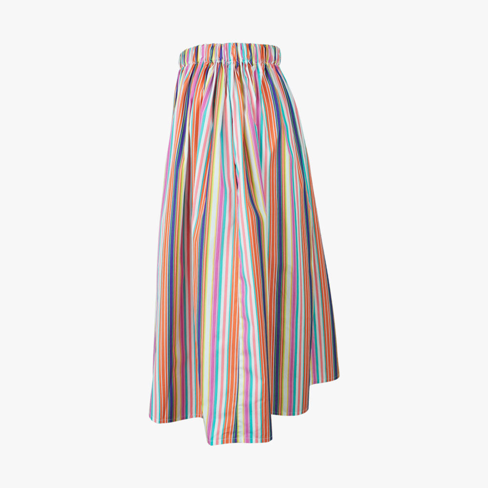 Midirock Streifen Isabella | multicolor